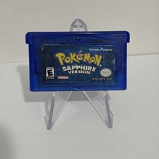 GBA Pokémon Sapphire Gameboy Advance - Dry Battery - Authentic Tested & Working