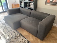 HAY MAGS 3 Seater Sofa corner dark Grey Delivery Available