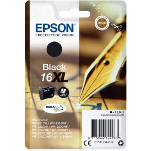 CARTUCCIA INCHIOSTRO NERO 16XL EPSON (A/N C13T16314012) nuova