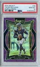 2024 Select Caleb Williams PURPLE Prizm Rookie RC #'D 47/75 #25 PSA 10 Gem BEARS