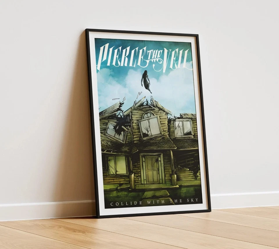 Pierce The Veil Album Poster Rock Band Music Art Wall Decor Poster No Frame - Image 2 of 2