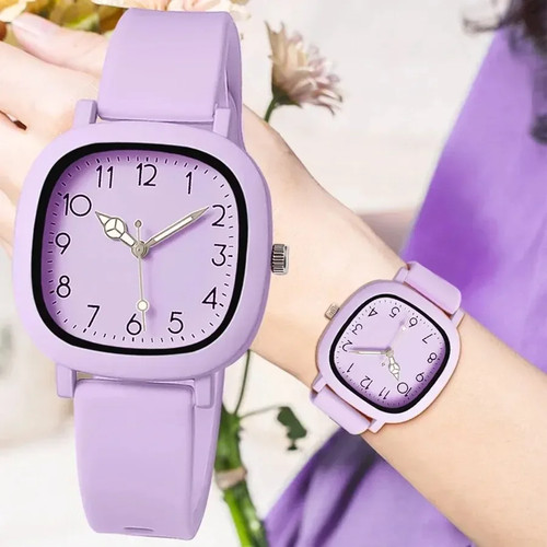 Orologio al quarzo donna orso marca moda 2025 donna casual silicone gelatina orologi - Foto 19 di 34