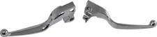 HardDrive OEM Lever Set - Chrome Motorcycle Street Bike 00140 820-55050