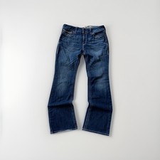 Ariat Jeans Women  s 31R Blue Denim R.E.A.L Mid Rise Stretch Entwined Boot Cut A5