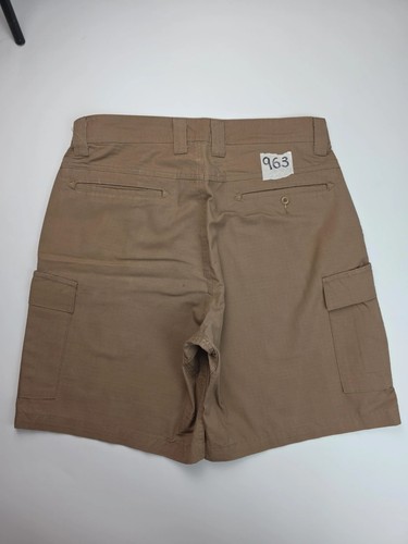 Tru Spec Y2K Baggy Carhartt Style Brown Cargo Workwear Shorts W32 - Picture 6 of 6