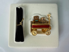 Estee Lauder Solid Perfume Compact Pleasures Toy Wagon 1999 in original Boxes