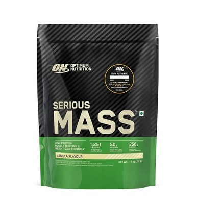 OPTIMUM NUTRITION Serious Mass Gainer powder(Veg) High Protein High Calorie Gain