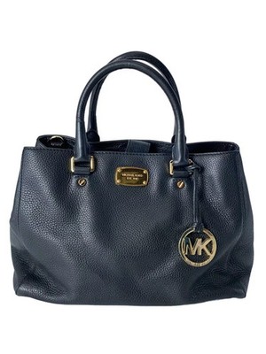 MICHAEL KORS Shoulder Bag, Leather, Black, 35H3GBFT2L