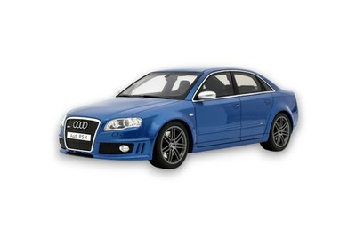 Audi RS4 B7Sedan Sprint Blue 2007 1:18 Modellauto Ottomobile OT1215