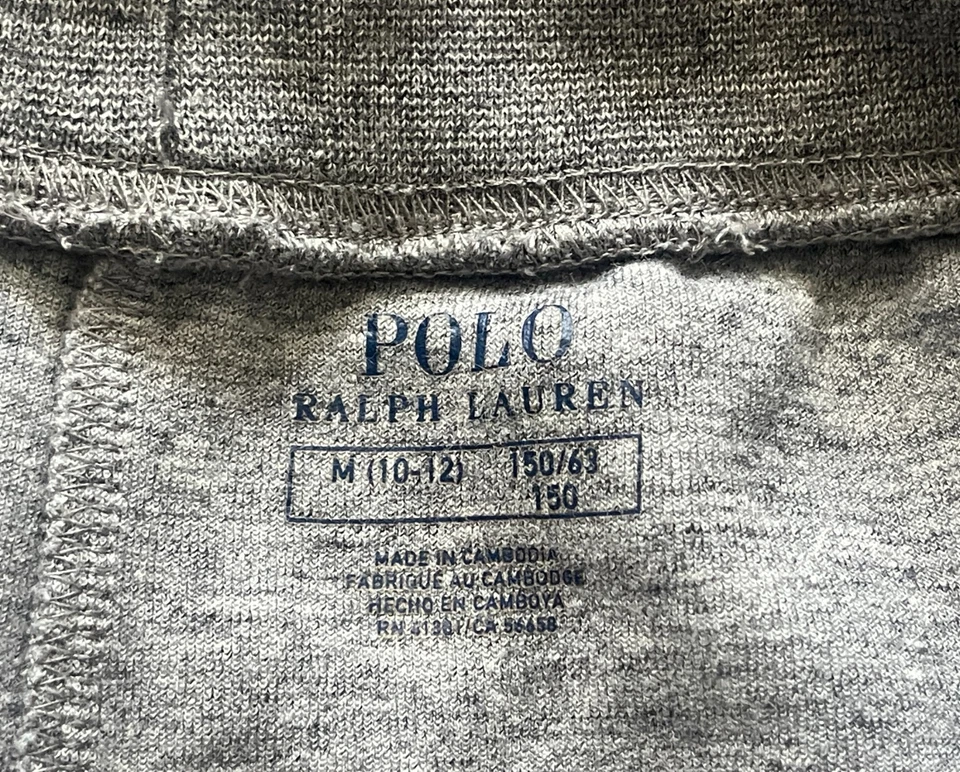 Polo Ralph Lauren Sweat Shorts Kids Boys Medium (10-12) Gray - Image 2 of 4