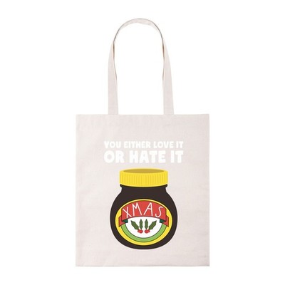 You Entweder Love It Or Hate It Marmite Weihnachtstasche