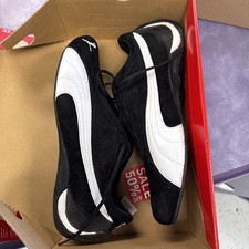 Puma Drift Cat Negro Blanco Gamuza Hombre Talla 10 Nuevo