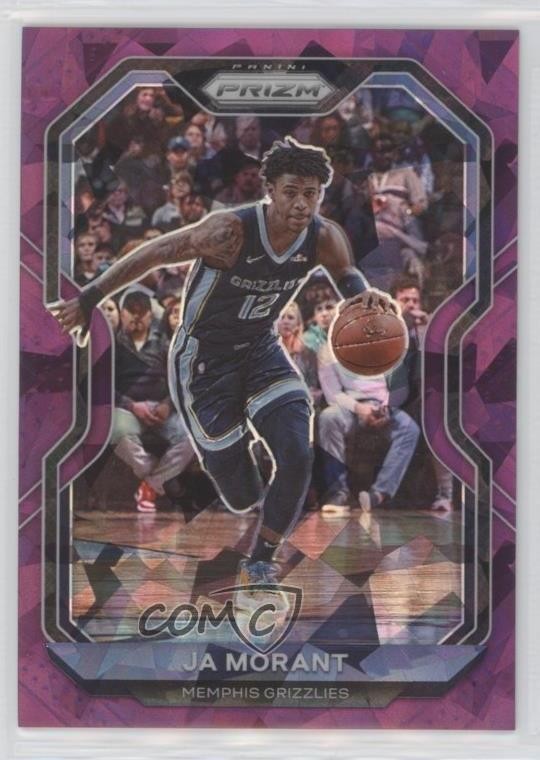2020-21 Panini Prizm Purple Ice Prizm 133/175 Ja Morant #115 z6j