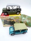 VINTAGE DINKY TOYS 601 / 342 AUSTIN MINI MOKE PAIR / ONE PARAMOKE BOX 1966