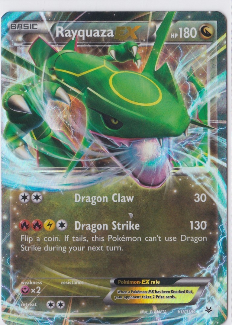 Rayquaza EX 60/108 Roaring Skies Holo