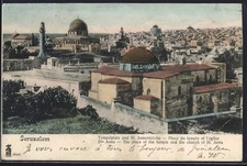 Ansichtskarte Jerusalem, Tempelplatz und St. ...