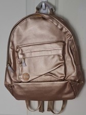 Backpack|Metallic Rose Gold | Tumbled Blush| School Bag |New Tags|Closure Zip