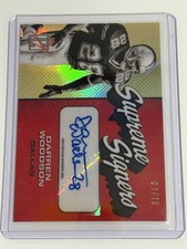 2024 Topps Signature Class Darren Woodson /10 Gold Supreme Signers Auto Cowboys