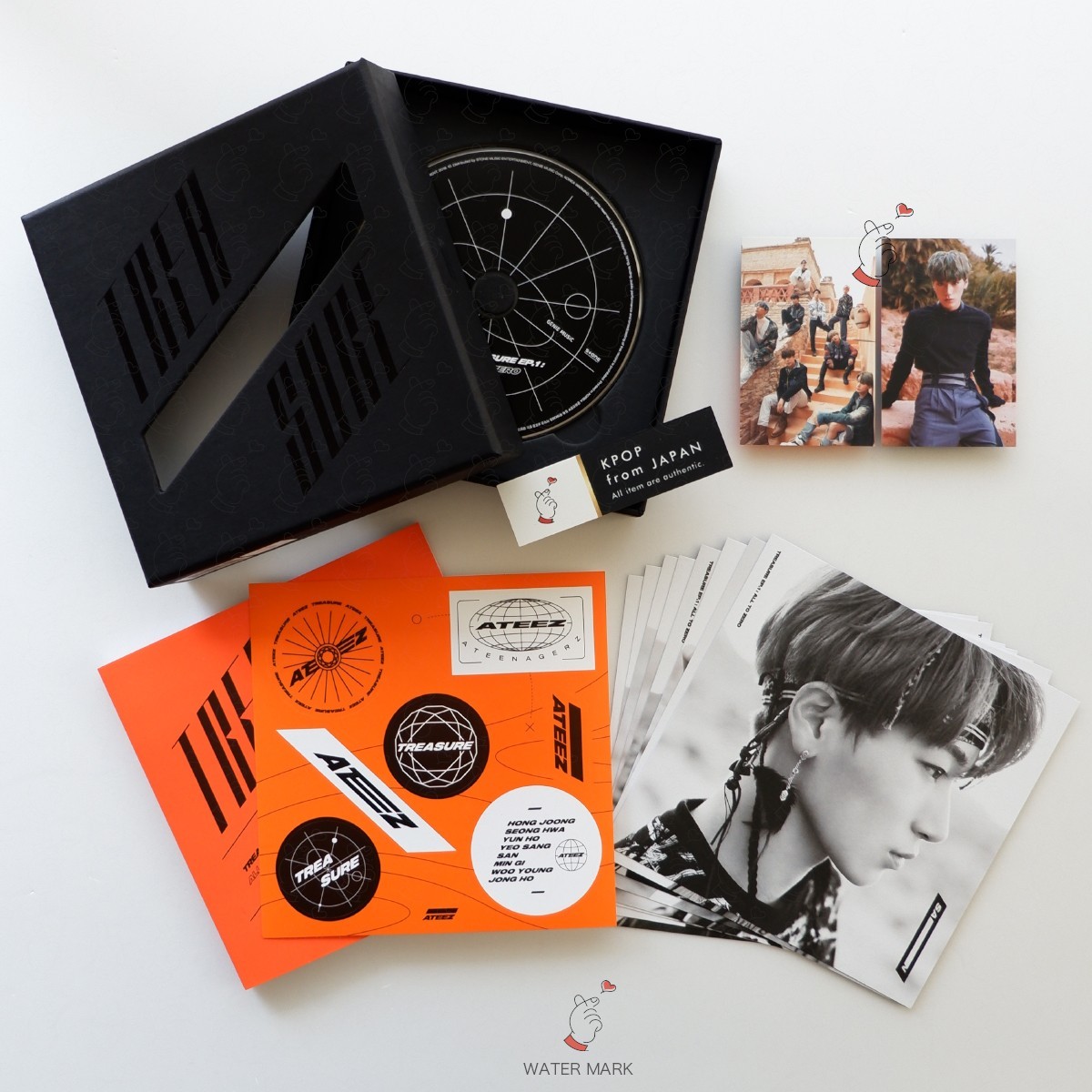 SAN ATEEZ TREASURE EP 1 : All To Zero ver. Album + Official