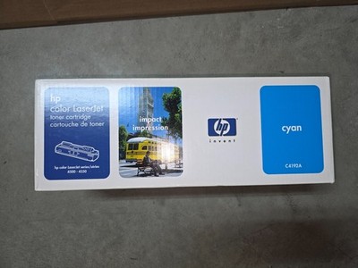 HP C4192A Laser Jet Printer Cartridge Cyan Sealed Box