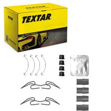TEXTAR MONTAGE-SATZ BREMSSATTEL ZUBEHÖR VORNE HINTEN passend für AUDI A3 CUPRA F
