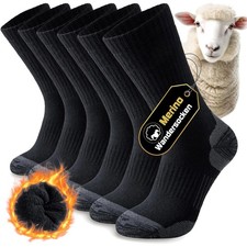 Merino Wandersocken Herren Damen 3 Paar Outdoor Trekkingsocken atmungsaktiv