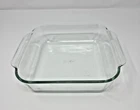 New ListingVintage Pyrex 222 Clear Baking Dish 8"X8"X2" Made in USA