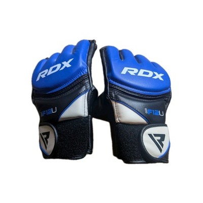 RDX MMA Gloves, Muay Thai, Grappling Gloves, Boxing Training, D-Cut Open Palm 