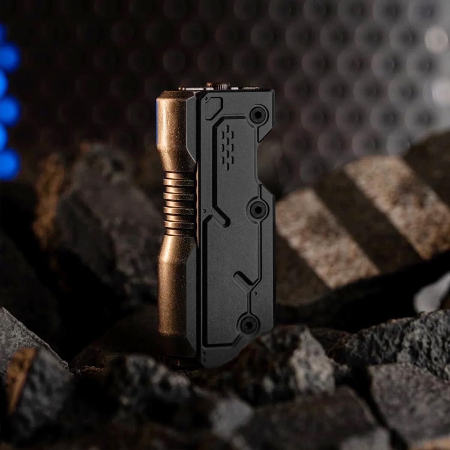 Portable Metal Fidget Slider - Compact Stress Relief Gadget for Office & Travel