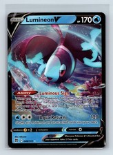 Lumineon V Holo Ultra Rare SWSH09: Brilliant Stars 040/172 NM