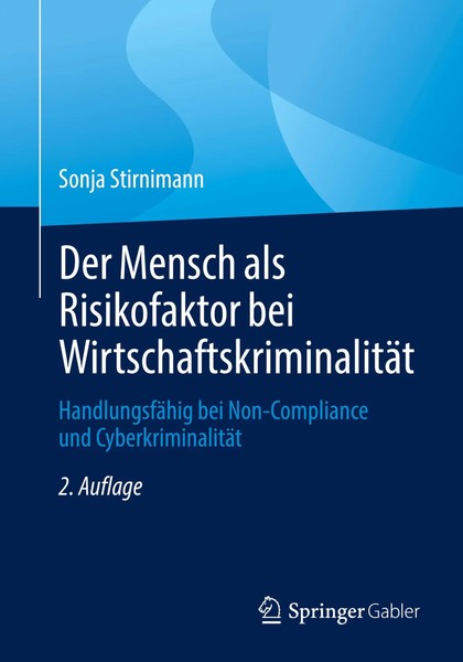 Sonja Stirnimann | Der Mensch Als Risikofaktor Bei WirtschaftskriminalitäT | Xx-image