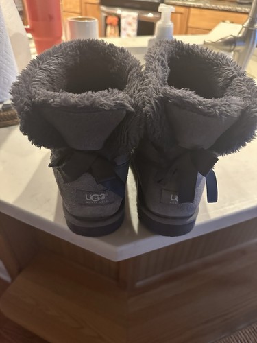 Uggs Imitation Suede Grey Boots
