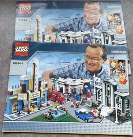 LEGO 10184 Creator Town Plan Complete w/ Instructions Mini-figures & Box