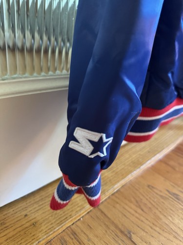 LA Clippers Starter Jacket Satin Varsity Button Up Size Large - Picture 4 of 5