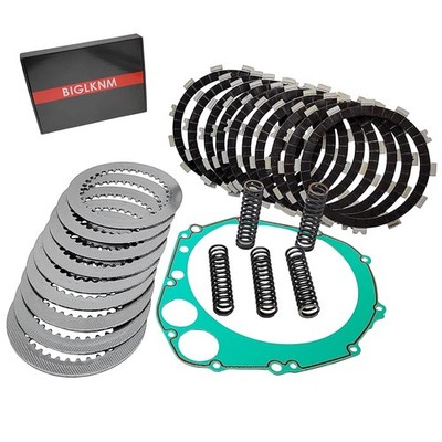 BIGLKNM Clutch Kit Friction Plates & Heavy Duty Springs Gasket for GSXR 1000 ...