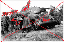 Photo/Photo 1019, Tank, Tank, WW2, Knockout T-34, German Soldiers,