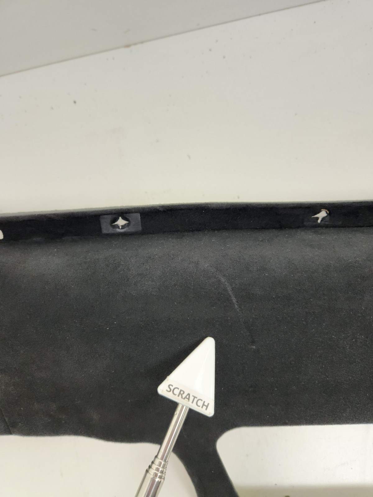 2015-2017 MCLAREN 675LT LOWER DASHBOARD DASH INSTRUMENT PANEL TRIM ALCANTARA OEM