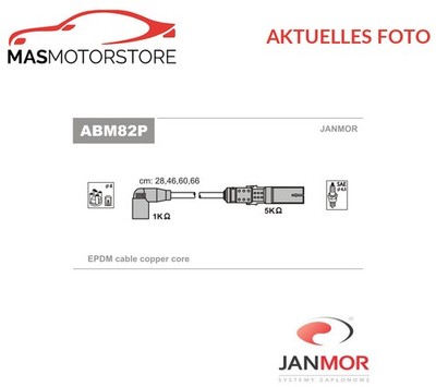 ZÜNDLEITUNGSSATZ ZÜNDKABEL JANMOR ABM82P P NEU OE QUALITÄT