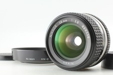 SIC S/N 829xxxx  Top MINT w/ HN-2 Hood  Nikon Ai-s Nikkor 28mm f2.8 From JAPAN