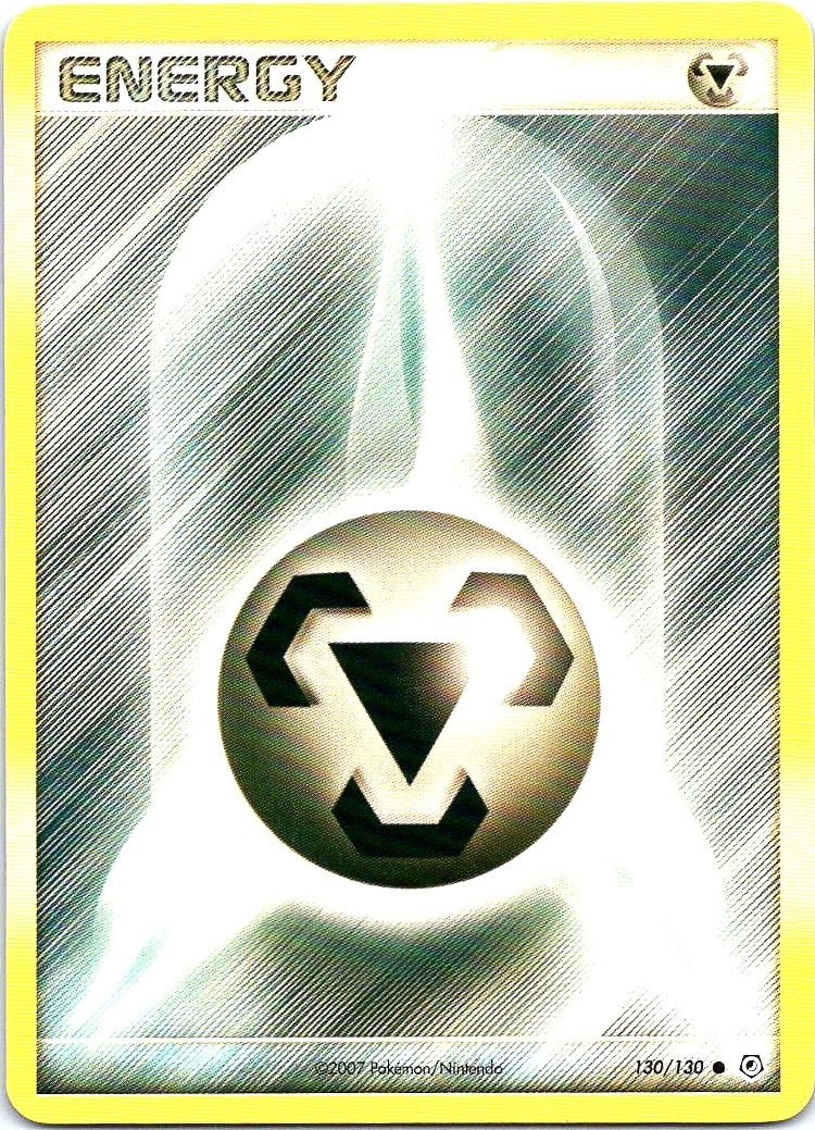 Metal Energy 130/130 Common Diamond & Pearl Pokemon Lightly Played