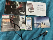 Nokia 7610 Mobile Phone 02 Network Fully Working New Battery Good Condition