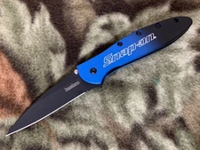 Kershaw Snap-On Leek, 1660GBLUSO, Gradient Blue-Black,  New Blem Very Nice