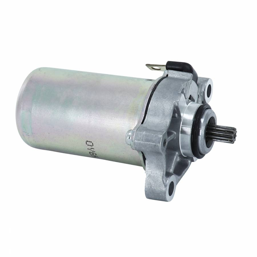 Démarreur Mitsuba pour scooter Aprilia 50 SR IE, R Factory et Scarabeo 4T 2004+