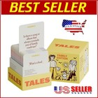 150Pcs Yellow Conversation Card Family Party Game TALES Game Cards Desktop Toys