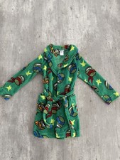 Boy's Nickelodeon Ninja Turtles Soft Fleece Bath Robe, Size: 6, Green