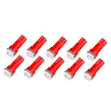 CCIYU 10 ledes para tablero de mando T5 58 70 73 74 0.4 W Dashboard Rosado