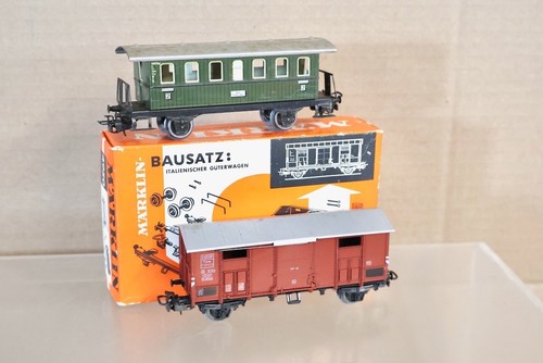 Märklin 4950 Güterwagen FS & DB Nahverkehrswagen 2. Klasse | Zustand: Gebraucht