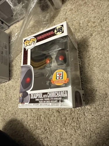 Funko Pop! Marvel: Deadpool With Chimichanga #349 7 Eleven Exclusive 711 - Picture 1 of 7