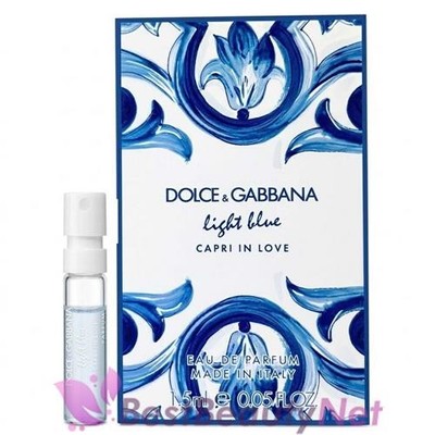 Light Blue Capri In Love by Dolce & Gabbana for Women 0.05oz Eau De Parfum Vial