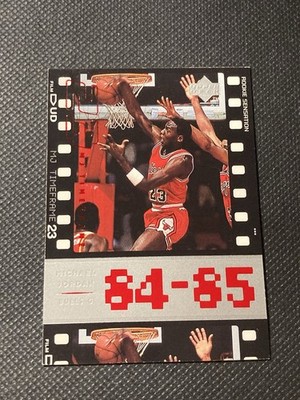 Michael Jordan 1998 Upper Deck MJ Timeframe Rookie Sensation
